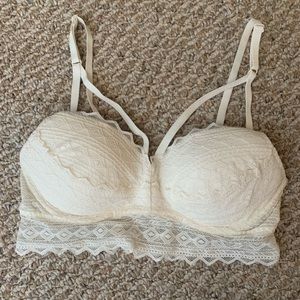 Cream Strappy VS Bralette